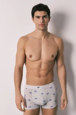 Women'secret Pack 2 calzoncillos b&oacute;xer algod&oacute;n Superman^Hombre Calzoncillos