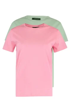Trendyol Pack 2 camisetas manga corta^Mujer Camisetas