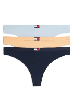 Tommy Hilfiger Pack 3 tangas con logo^Mujer Braguitas