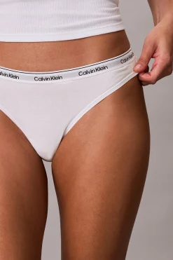 Calvin Klein Pack 5 tangas logo^Mujer Braguitas