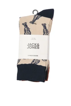 Jack & Jones Pack de 3 calcetines estampados^Hombre Calzoncillos|Calcetines