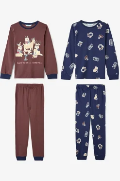 Penti Pack de 2 pijamas de manga larga de algod&oacute;n Farm-Tastic para ni&ntilde;o^Niños Pijamas