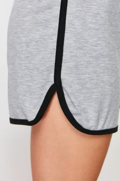 Trendyol Pack de 2 shorts de pijama con bies^Mujer Pijamas