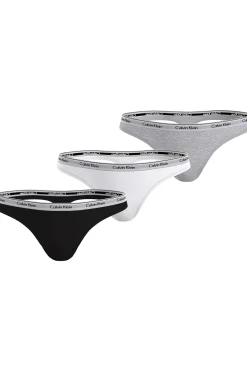 Calvin Klein Pack de 3 tangas^Mujer Braguitas