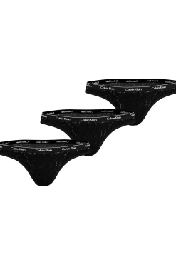 Calvin Klein Pack de 3 tangas^Mujer Braguitas