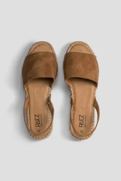 Paez Heel Sandal Black^Mujer Sandalias