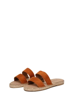 Paez Sandal Straps Vegan Suede Camel^Mujer Sandalias