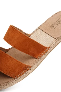 Paez Sandal Straps Vegan Suede Camel^Mujer Sandalias