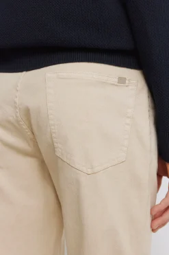 Springfield Pantal&oacute;n 5 bolsillos lavado slim fit^Hombre Pantalones