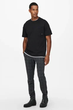 Only & Sons Pantal&oacute;n 5 bolsillos tapered^Hombre Pantalones