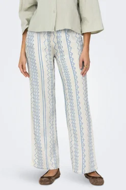 JDY Pantal&oacute;n ancho bambula^Mujer Pantalones