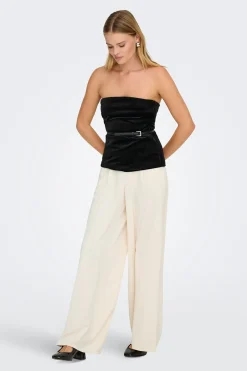 JDY Pantalón ancho fluido^Mujer Pantalones