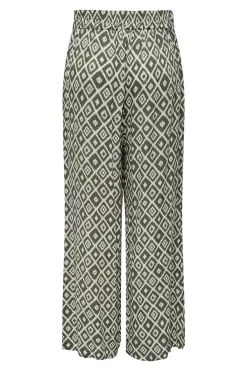 Only Pantal&oacute;n ancho fluido^Mujer Pantalones