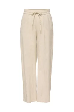 Only Pantal&oacute;n ancho fluido^Mujer Pantalones