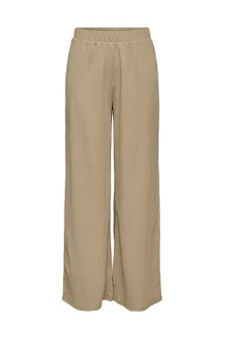JDY Pantal&oacute;n ancho textura^Mujer Pantalones