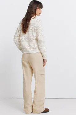 Springfield Pantal&oacute;n cargo algod&oacute;n^Mujer Pantalones