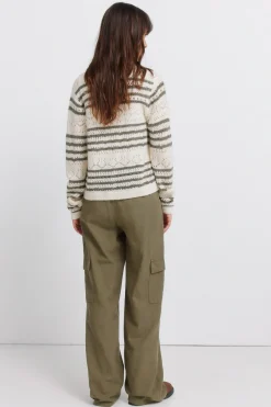 Springfield Pantal&oacute;n cargo algod&oacute;n^Mujer Pantalones