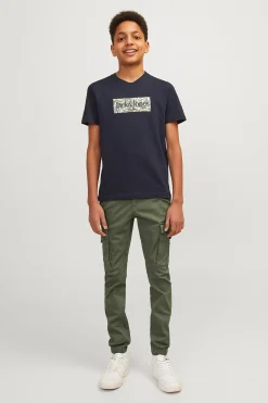 Jack & Jones Junior Pantal&oacute;n cargo slim^Niños Pantalones