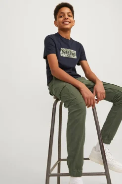 Jack & Jones Junior Pantal&oacute;n cargo slim^Niños Pantalones