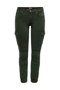Only Pantal&oacute;n cargo slim fit^Mujer Pantalones