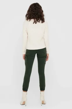 Only Pantal&oacute;n cargo slim fit^Mujer Pantalones