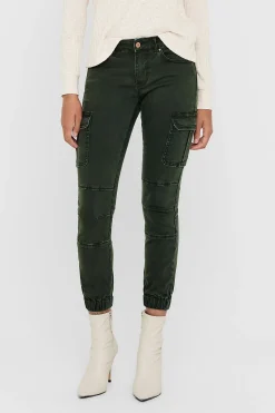 Only Pantal&oacute;n cargo slim fit^Mujer Pantalones