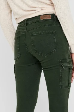 Only Pantal&oacute;n cargo slim fit^Mujer Pantalones