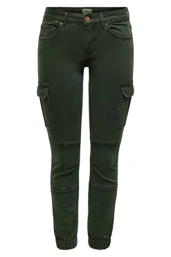 Only Pantal&oacute;n cargo slim fit^Mujer Pantalones