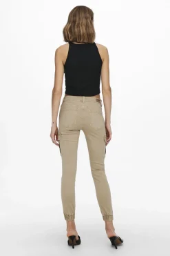 Only Pantal&oacute;n cargo slim fit^Mujer Pantalones