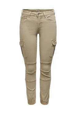 Only Pantal&oacute;n cargo slim fit^Mujer Pantalones