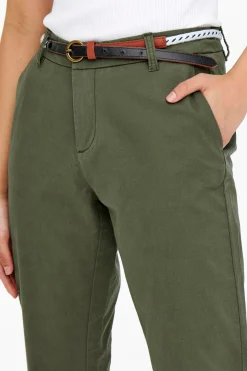 Only Pantal&oacute;n chino el&aacute;stico^Mujer Pantalones