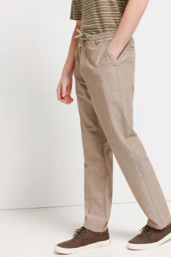 Springfield Pantal&oacute;n chino lino comfort fit^Hombre Lino|Pantalones