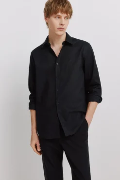 Springfield Pantal&oacute;n chino lino comfort fit^Hombre Lino|Pantalones