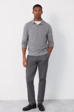 Cortefiel Pantal&oacute;n chino microprint regular^Hombre Pantalones|Chinos