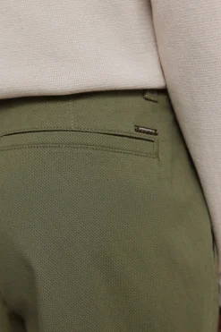 Springfield Pantal&oacute;n chino microestampado slim fit^Hombre Pantalones|Chinos