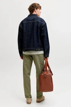 Jack & Jones Pantal&oacute;n chino relaxed tiro medio^Hombre Chinos