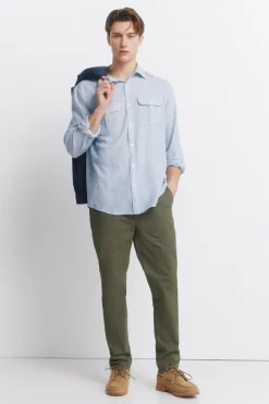 Springfield Pantal&oacute;n chino skinny fit^Hombre Pantalones|Chinos