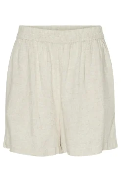 Pieces Pantal&oacute;n corto^Mujer Lino|Pantalones