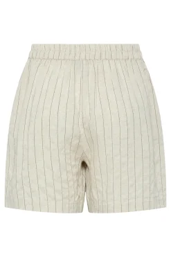 Pieces Pantal&oacute;n corto^Mujer Lino|Pantalones