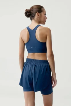 Born Living Yoga Pantal&oacute;n corto deportivo Bikila marino^Mujer Pantalones|Deporte