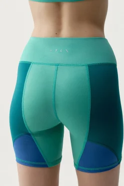 Born Living Yoga Pantal&oacute;n corto deportivo Darana y verde^Mujer Deporte