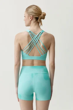 Born Living Yoga Pantal&oacute;n corto deportivo Elizabeth azul^Mujer Deporte