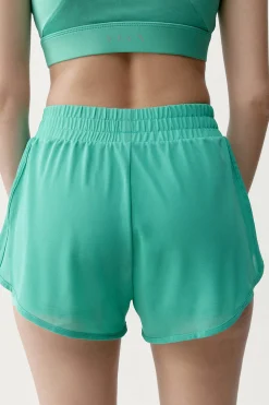 Born Living Yoga Pantal&oacute;n corto deportivo Padma 2.0 verde^Mujer Deporte