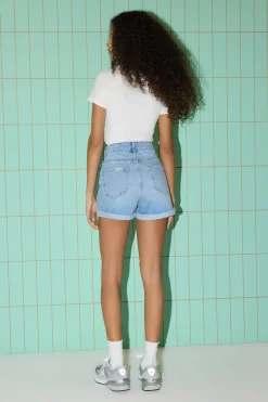 Trendyol Pantal&oacute;n corto vaquero^Mujer Pantalones