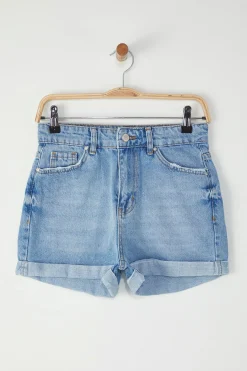 Trendyol Pantal&oacute;n corto vaquero^Mujer Pantalones