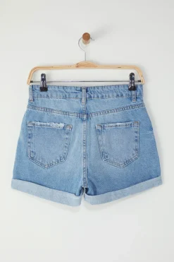 Trendyol Pantal&oacute;n corto vaquero^Mujer Pantalones