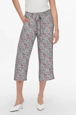 Only Pantal&oacute;n cullote lazada frontal^Mujer Pantalones
