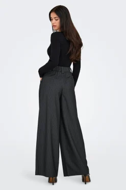 Only Pantalón de traje raya diplomática^Mujer Pantalones
