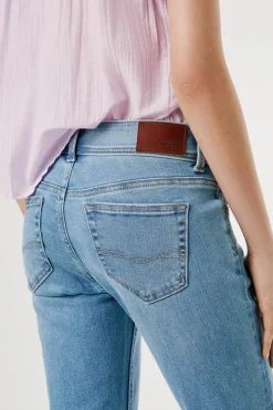 Pepe Jeans Pantal&oacute;n denim flare tiro bajo Pimlico^Mujer Jeans