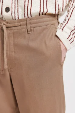 Springfield Pantal&oacute;n dobby straight fit^Hombre Pantalones|Chinos